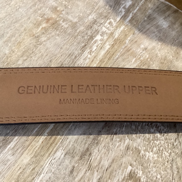 Black Leather Dockers Belt Size 38 - Picture 4 of 7